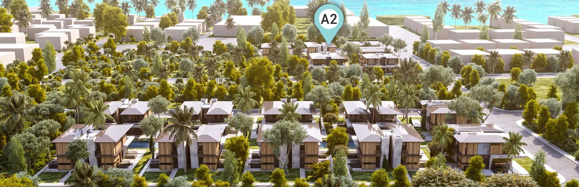 Folkart Ilıca - Villa No.A2 Vaziyet